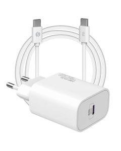 S-LINK Kućni punjač SL-EC62TP TYPE C 20W, bela - 20438
