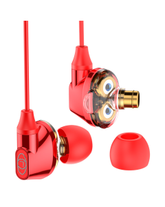 Slušalice Baseus Encok H10 Dual Moving-coil crvene. - NGH10-09