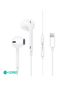 Slušalice Coteci MS-031 za iPhone lightning bele - 223304