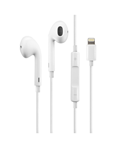 Slusalice EL01 za iPhone lightning bele - 96380-1