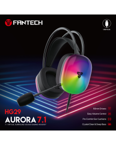 Slušalice Gaming Fantech HG29 Aurora 7.1 crne - 217304