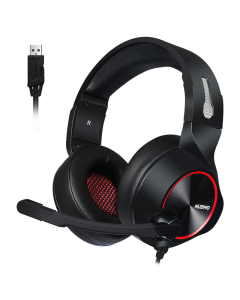 Slusalice Gaming Nubwo N11U LED USB crno crvene - 204032