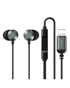 Slusalice REMAX RM-512i za iPhone lightning crne - 208952