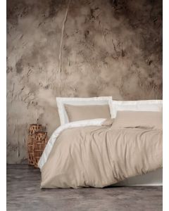 DEKOR DOM Komplet posteljina CB Smart bamboo saten,  Bej - 041456