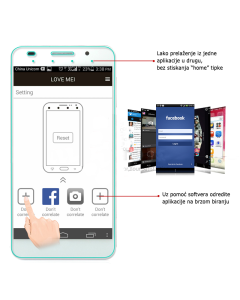 Smart Glass zastitno staklo za Samsung E5/ E500 - 006672