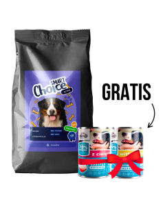 SMART CHOICE Suva hrana za pse Active 12kg + Gratis FRENDI Konzerva 2 x 400g - 3360152