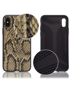 Maska za Samsung A80/ A805F Snake leather crna - 036447