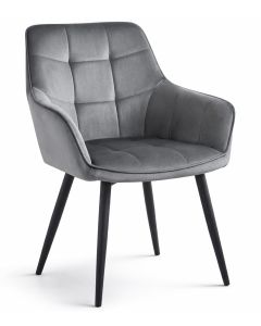 OSKAR Somotna stolica varsi tamno siva