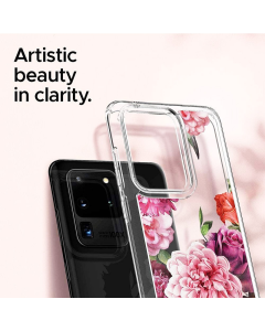 Maska za Samsung S20 Ultra/ G988F Cecile Rose Floral Spigen Ciel - ACS00721