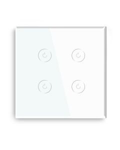 EXESHOP Wi-Fi pametni prekidač 4G TUYA Beli (WIFI TOUCH SWITCH) - SS019