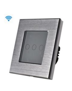 EXESHOP 3G Wi-Fi pametni prekidači AL Silver (WIFI TOUCH SWITCH) - SS029