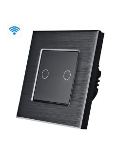 EXESHOP 2G Wi-Fi pametni prekidači AL NN Crni (WIFI TOUCH SWITCH) - SS034