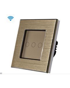 EXESHOP 3G Wi-Fi pametni prekidači AL NN Zlatni (WIFI TOUCH SWITCH) - SS039