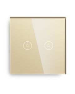 EXESHOP 2G1W 300W Zlatni (TOUCH SWITCH) - SS043