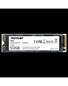 SSD M.2 NVMe 512GB Patriot P300 1700MBs/1100MBs P300P512GM28 - 87514-1