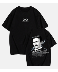 Streetwear Nikola Tesla, Crna - P-1086L
