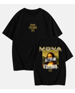 Streetwear Mona Lisa, Crna - P-1089L