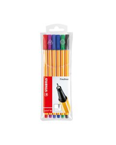 STABILO Finelineri Point, set 1/6 - 88-6