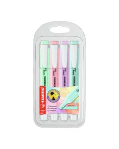 STABILO Teks markeri Swing Cool pastel, set 1/4 - 275-4-08