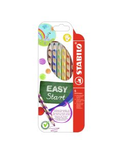 STABILO Drvene bojice Easy Colors, za levoruke, set 1/6 - MC331-6