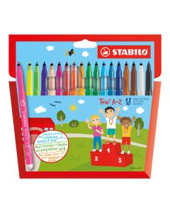 STABILO Flomaster TrioA-Z, set 1/18 - 378-18