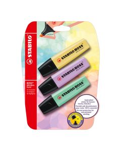 STABILO Tekst markeri Boss Pastel, set 1/3 - B-50598
