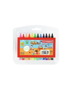 STABILO Voštane bojice, set 1/12 - 2812PL