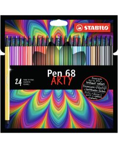 STABILO Flomasteri Pen 68 Arty, set 1/24 - 6824-1-20