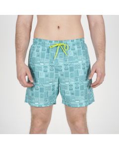 SERGIO TACCHINI Šorc za kupanje mosaic swimm M