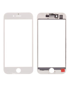 Staklo+ okvir iPhone 7 belo HQ - 020870