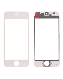 Staklo+frame+OCA lepak za Iphone 5S beli - E236-1