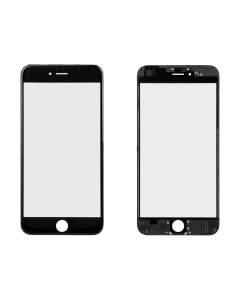 Staklo+frame+OCA lepak za Iphone 6 PLUS crni - E242-1
