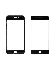 Staklo+frame+OCA lepak za Iphone 7 crni - E248