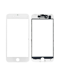 Staklo+frame+OCA lepak za Iphone 8 beli - E251