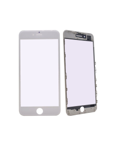 Staklo+frame+OCA lepak za Iphone 8 PLUS beli - E253