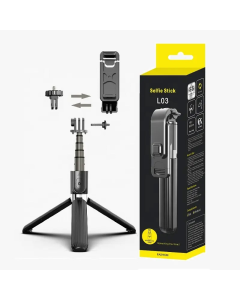 Stativ Tripod Wireless + Selfie Stick L03 (190-830mm) crni - 617497