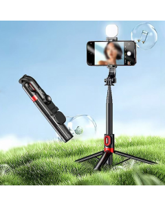 Stativ Tripod Wireless + Selfie Stick REMAX P60 1.3m crni