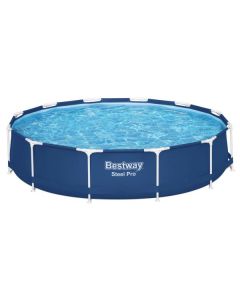 BESTWAY Okrugli bazen sa metalnom konstrukcijom i filter pumpom 366x76cm Steel Pro - 394011