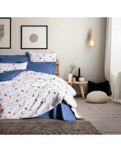 DEKOR DOM Komplet posteljina CB Ranforce double Minimal, Stew - 041453-1