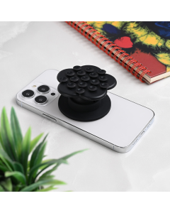 Stiker za mobilni telefon Magnetic Flower crni - 220885