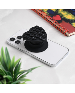 Stiker za mobilni telefon Magnetic Heart crni - 220890