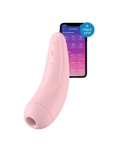 Roze stimulator klitorisa aplikacija Satisfyer Curvy 2 - 4001852