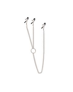 Stipaljke za bradavice i klitoris Nipple & Clit Clamps - ff001024