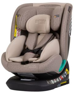 CHIPOLINO Auto sedište Supreme macadamia 360°, IsoFix, i-Size, 40-150 cm - STKSU02403MA