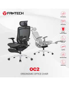 Stolica Office Fantech OC2 Ergonomska crna - 218226
