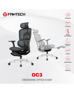 Stolica Office Fantech OC3 Ergonomska crna - 218227