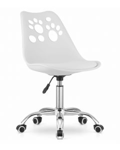 OSKAR Stolica print - bela