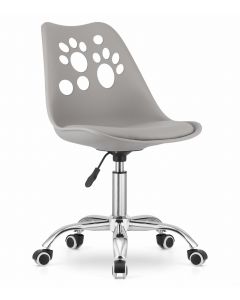 OSKAR Stolica print - siva - 3742_1-PRINT-J