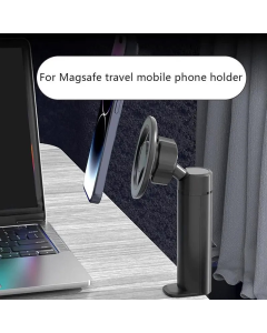 Stoni držač MAGSAFE za telefon Mini 360 rotirajuci crni