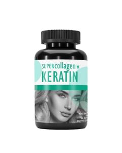 Super Collagen + Keratin, 60 kapsula - 3005